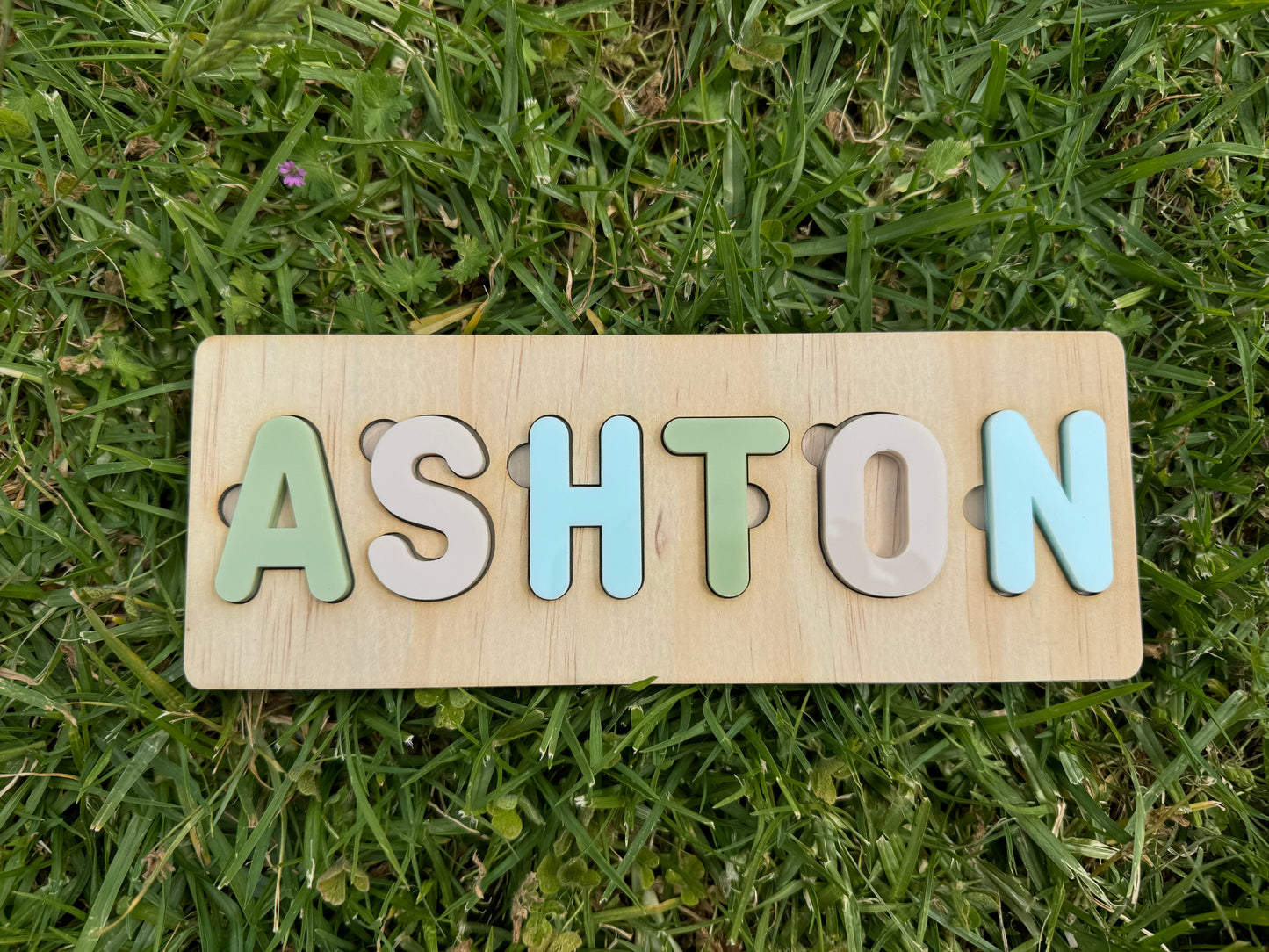 Acrylic Name Puzzles