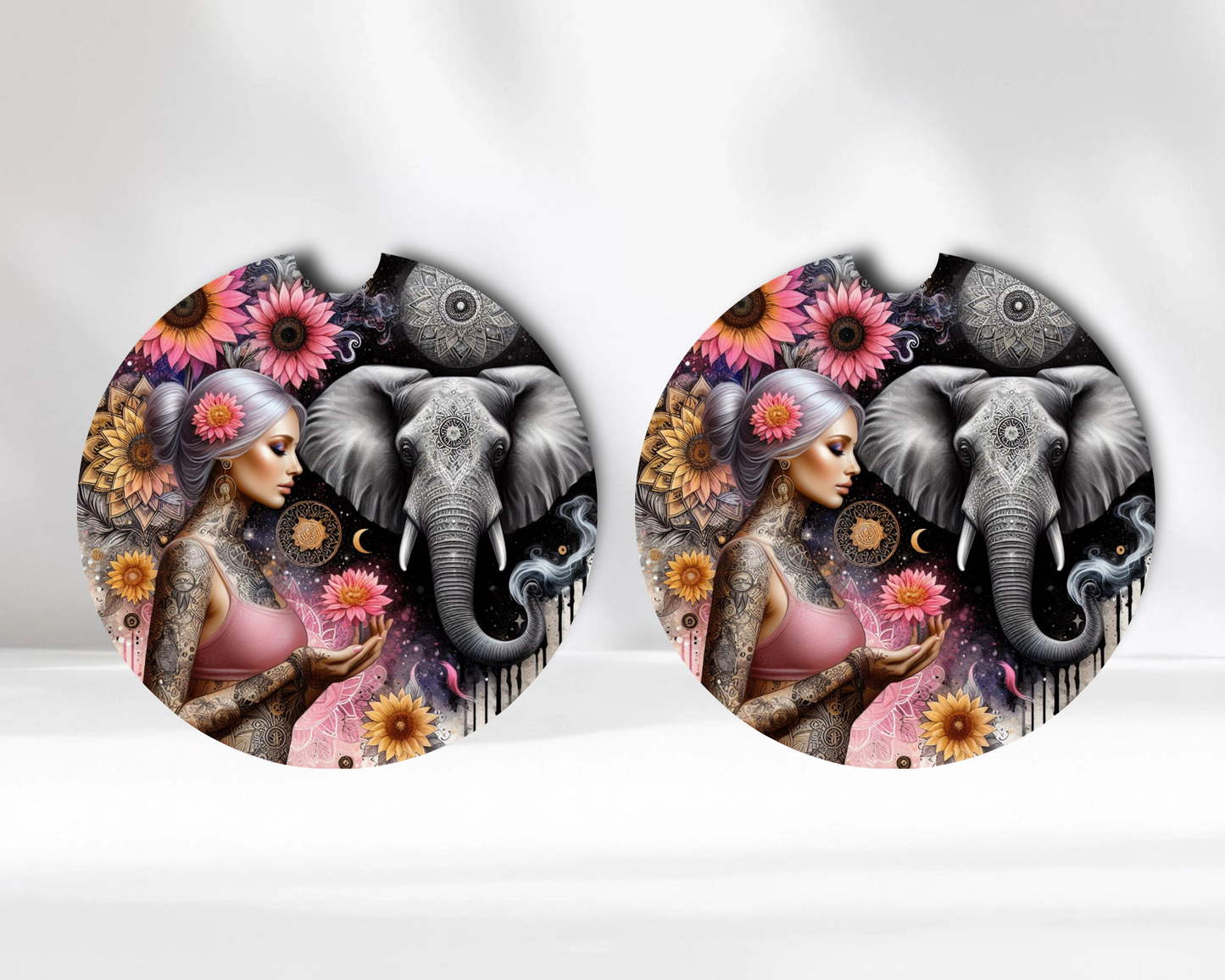 Elephant & Girl