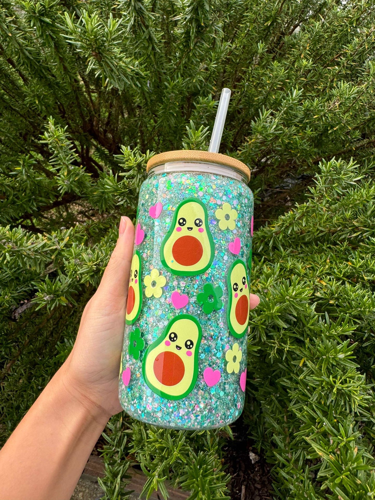 Avocado Snow Globe 16oz