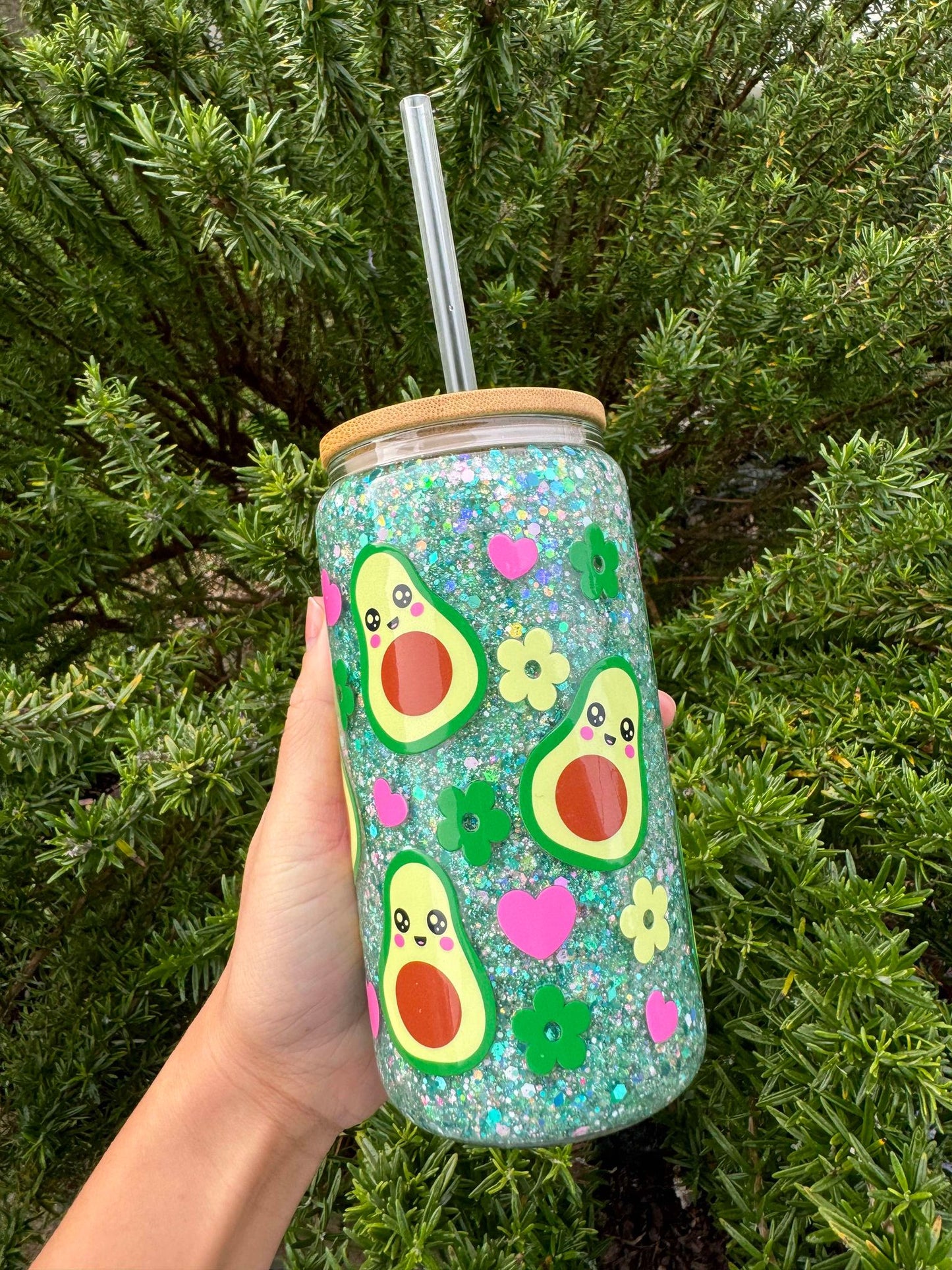 Avocado Snow Globe 16oz