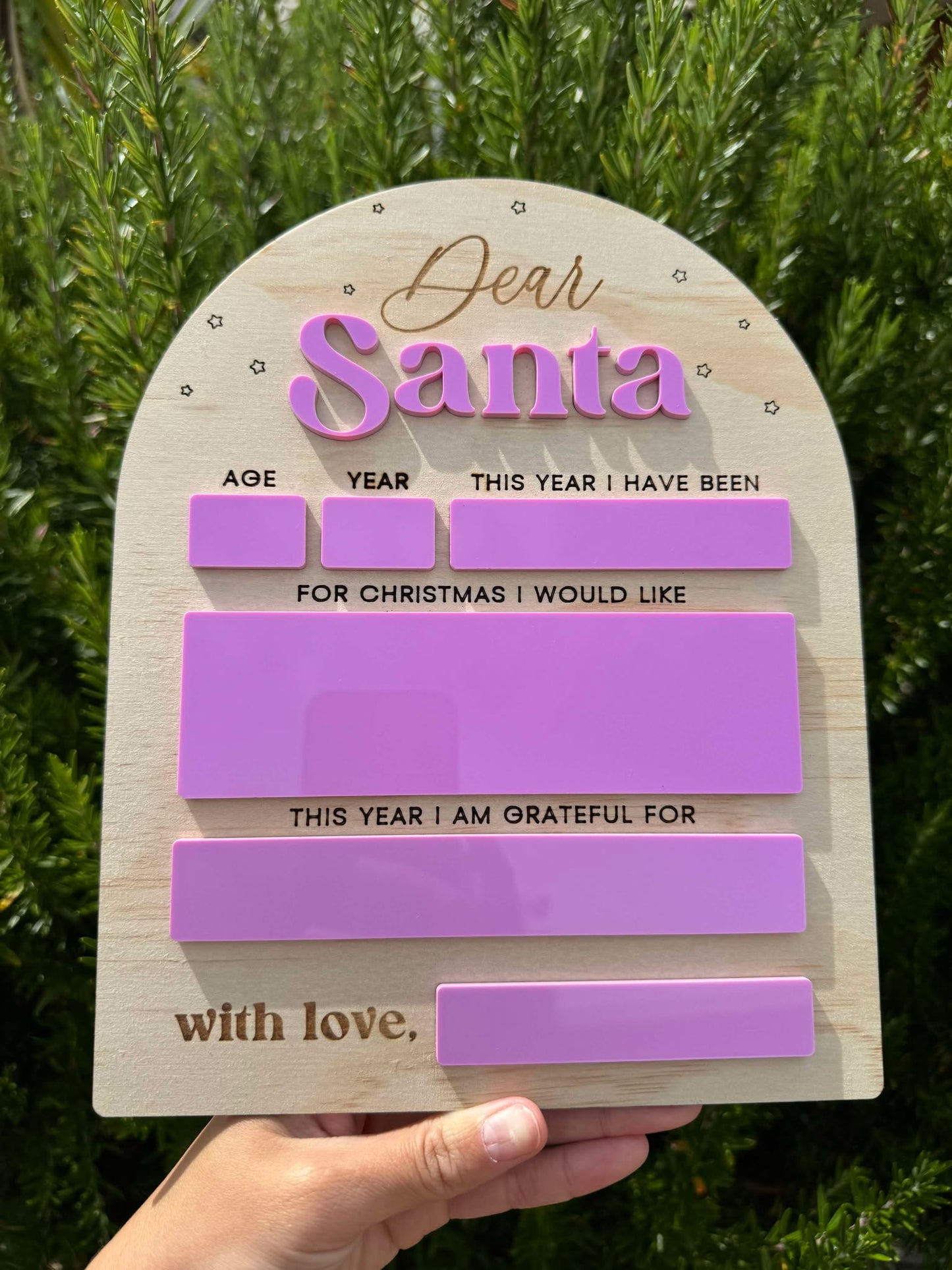 Dear Santa Board